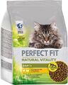 PERFECT FIT Natural Vitality mit Huhn und Truthahn für adulte Katzen 3 x 2,4 kg