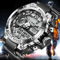 Herrenuhr  Militär Uhr Digitaluhr Armbanduhr Quarzuhr Sportuhr Analog Männeruhr