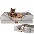 Orthopädisches Hundebett flauschig Ergonomisches Hundesofa Hundecouch Hundekorb