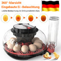 Inkubator Brutkasten Brutmaschine Vollautomatisch Brutapparat Brutautomat 12Eier