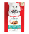 (€ 12,48/kg) Gourmet Mon Petit Duetti - Fisch und Fleisch Mix - 48x 50g