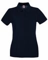 Fruit of the Loom Damen Poloshirt in 24 Farben Baumwolle - Fit 63-030-0 - NEW