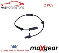 ABS SENSOR DREHZAHLFÜHLER PAAR VORNE MAXGEAR 20-0344 2PCS A FÜR BMW 3,1,4,2