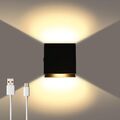 COB Wandlampe Cube LED Wand Leuchte Magnetische Touch USB Aufladbare Wandlampe