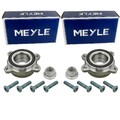 2X MEYLE RADNABE MIT SENSORRING MIT RADLAGER HINTEN VORNE passend für PORSCHE 71
