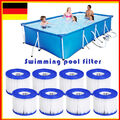8× Für Best Filterkartusche Pool Filter Patrone Ersatzfilter LayZSpa Gr.6 58323