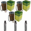 3x MANN-FILTER Ölfilter H 720 x + 3x LIQUI MOLY Cera Tec 3721