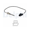 Sensor, Abgastemperatur DELPHI TS30149 für VOLVO