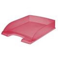LEITZ Briefablage Plus Standard, A4, Polystyrol, rot frost