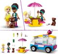 LEGO 41715 Friends Eiswagen Spielzeug für den Sommer mit Fahrzeug und Mini-Puppe