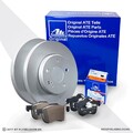 ATE Bremsscheiben 253mm Beläge hinten für SEAT Leon [5F1] Sc [5F5] St [5F8]