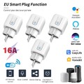 1/2/4x WiFi WLAN Socket Plug Steckdosen Buchsen 16A für Alexa google Homekit