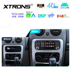 5" Autoradio Für Jeep Grand Cherokee Android 13 2G+32GB GPS Navi WiFi CarPlay