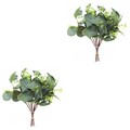  Set of 2 Eukalyptus Zweige Künstlich Künstliche Eukalyptuszweige