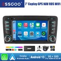 DAB+ Carplay Autoradio Android 13 Nav GPS 2+32G Für Audi A3 8P 03-2013 S3 Kamera