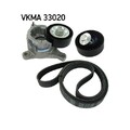 1x Keilrippenriemensatz SKF VKMA 33020 passend für CITROËN FIAT LANCIA