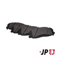 1x Bremsbelagsatz, Scheibenbremse JP GROUP 3563600910 passend für SSANGYONG