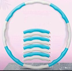 Hula Hoop Reifen Fitness Erwachsene Hoopdance Bauchtrainer 8 Teile Schaumstoff