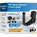 ANHÄNGERKUPPLUNG für VW Tiguan Allspace ab 17 vert. abnehmbar GDW +ES spezifisch