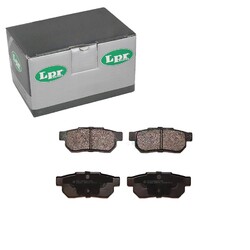 LPR BREMSBELÄGE SATZ HINTEN passend für HONDA ACCORD CRX INTEGRA PRELUDE ROVER 4