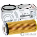 ORIGINAL OE BMW ÖLFILTER 1142808443 passend für 3er E90 5er F10 X5 E70 X6 E71 72