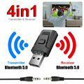 4-in-1 Bluetooth Adapter Transmitter und Empfänger für TV PC Audio Sender 3.5mm.