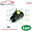 RADBREMSZYLINDER TROMMELBREMSE PAAR LPR 4763 2PCS I FÜR KIA PRIDE,PICANTO
