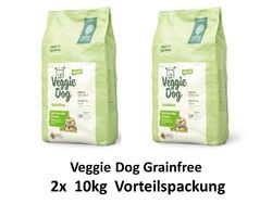 Green Petfood VeggieDog Grainfree | 2x 10kg Vorteilspackung