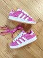 Original Adidas Campus 00s pink weiß Gr 36,5 mit extra dicken Schnürsenkel 