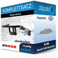 AUTO HAK Anhängekupplung abnehmbar und E-Satz für VW Golf VII Kombi 13-21 AHK