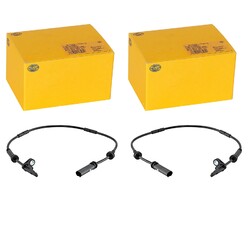 2X HELLA ABS-SENSOR RADDREHZAHL HINTEN BEIDSEITIG passend für BMW X3 X4