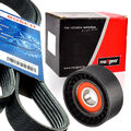 BOSCH 6PK1815 Keilrippenriemen + Rolle für FIAT DOBLO 1.9 D JTD