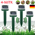 4-16x Solar Maulwurfschreck Wühlmausschreck Maulwurf Maulwurffalle Abwehr Maus