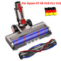 Für Dyson V7, V8, V10, V11, V15 Staubsauger Bürste kompatibel mit 4-LED NEU