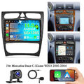 6+128G Android Für Mercedes Benz C-Klasse W203 2000-2004 Autoradio Carplay +Kam