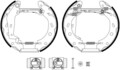 HELLA BREMSBACKEN-SATZ 203,2mm HINTERACHSE passend für SMART CABRIO CITY-COUPE
