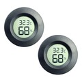 ZHITING Thermometer Digital Innen Hygrometer Mini LCD Luft Keller Babyraum