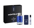 MONT BLANC EXPLORER ULTRA BLUE HERREN GESCHENKSET 100ML EDP + 7,5ML EDP + 75ML DEO