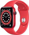 Apple Watch Series 6 [GPS + Cellular, inkl. Sportarmband rot] 44mm Aluminiumge A