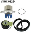 Wasserpumpe + Zahnriemensatz SKF VKMC 03254 für PEUGEOT FIAT CITROËN C3 206 207