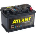 Autobatterie 74Ah 12V 660A/EN ATLANT TOP ANGEBOT SOFORT & NEU 74 Ah