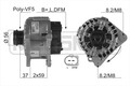 ERA Lichtmaschine Generator Lima 210134A für VW PASSAT B5 Variant 3B6 3B3 3B2 A4