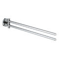 GROHE ESSENTIALS Bad Accessoires Luxus chrom Halter Kleben, Bohren Bad Zubehör
