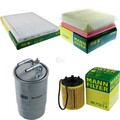 MANN-FILTER Inspektionspaket Filtersatz für Opel Corsa D 1.3 CDTi Vauxhall