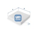 Innenraumfilter UFI 53.086.00 Partikelfilter für RENAULT LAGUNA VEL BG0 KG0 2