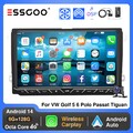 Android14 6+128G Autoradio Carplay 8core DAB+ GPS Für VW GOLF 5 6 Touran Polo 6r