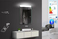 Design LED beleuchtet Warm Kalt weiß licht Wand Hänge spiegel Bluetooth 51 x 80