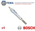 0 250 703 059 GLÜHKERZE GLÜHKERZEN BOSCH 4PCS NEU OE QUALITÄT