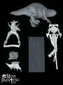 Warhammer Fantasy Dark Elves Cold One Dunkelelfen Echsenreiter Standard OOP AJ22