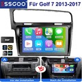 DAB+KAM Android13 Autoradio GPS NAVI Für VW MK7 VII 7 2013-2017 1+32G 10" GPS BT